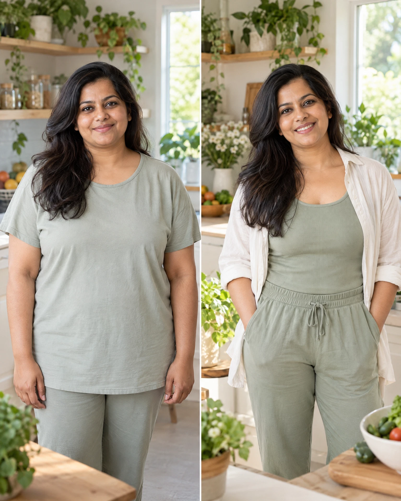 Sana's insulin resistance wellness journey portraits